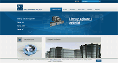 Desktop Screenshot of apexdyna.pl